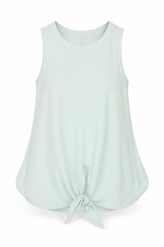 Coast Womens Blue Viscose Basic Tank Size 6 Round Neck