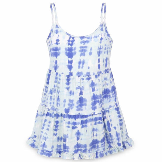 Atmosphere Womens Blue Geometric Polyester Mini Size S Scoop Neck Pullover