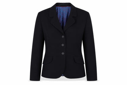 Wardrobe Womens Black Polyester Jacket Blazer Size 12