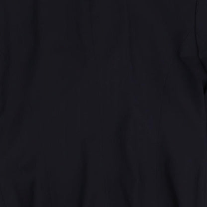 Wardrobe Womens Black Polyester Jacket Blazer Size 12