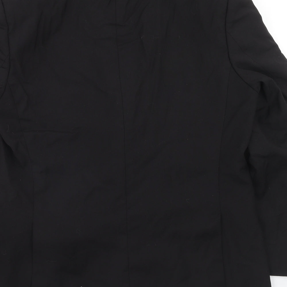 Autograph Mens Blue Wool Jacket Suit Jacket Size 40 Regular