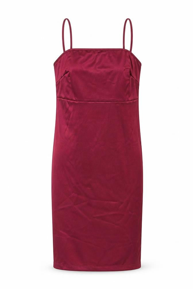 Motel Womens Purple Polyester Slip Dress Size S Square Neck Pullover