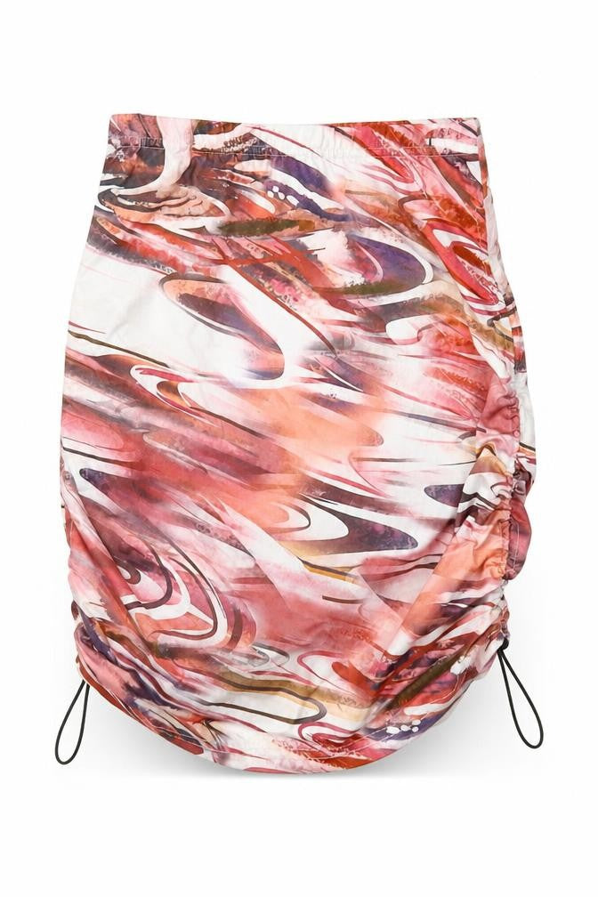 SheIn Womens Multicoloured Geometric Polyester Bandage Skirt Size XS - Size 21 waist