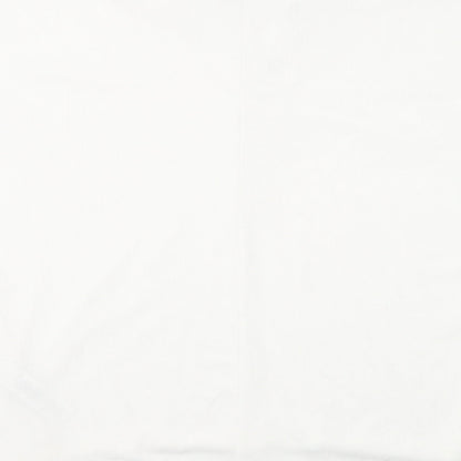 Primark Womens White Polyester Basic Polo Size 12 Collared