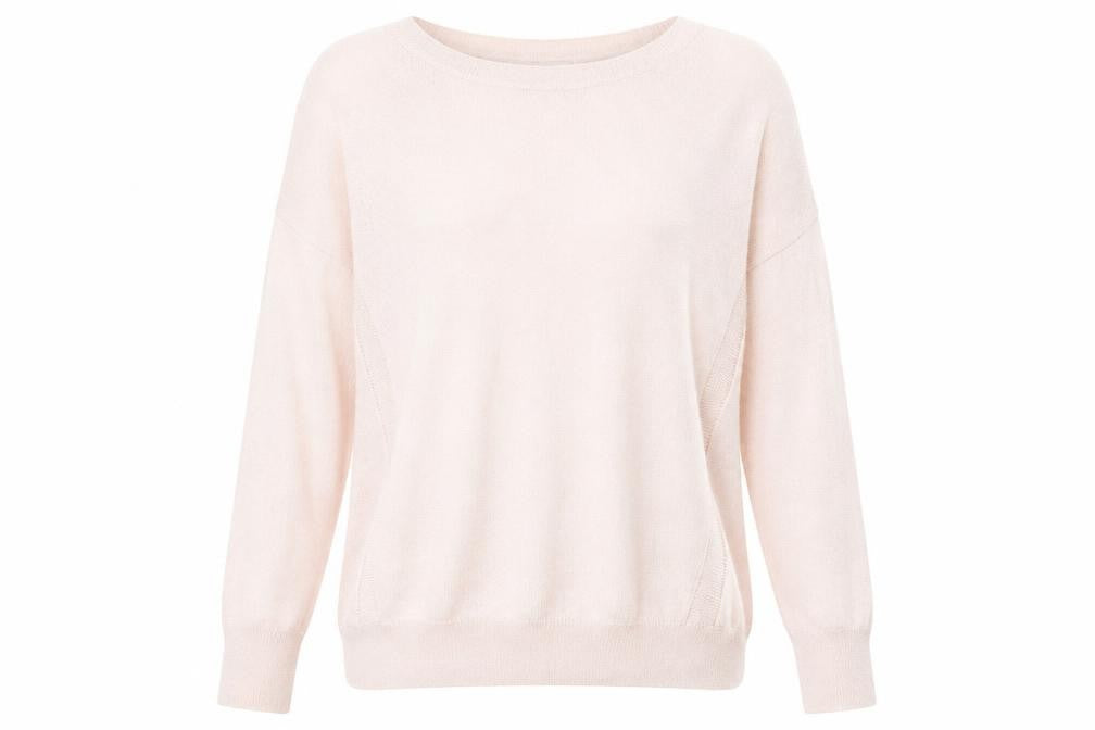 TU Womens Pink Round Neck Viscose Pullover Jumper Size 12