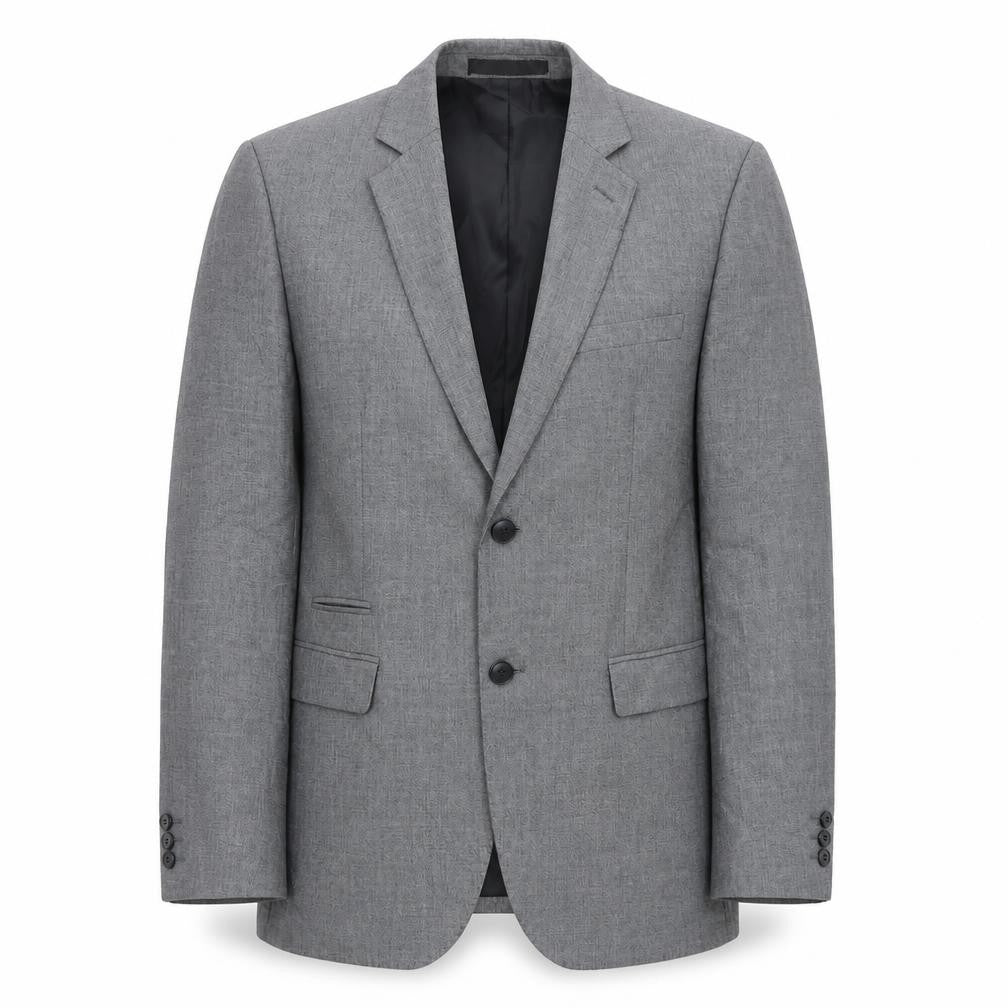 Marks & Spencer Mens Grey Polyester Jacket Suit Jacket Size 40 Regular