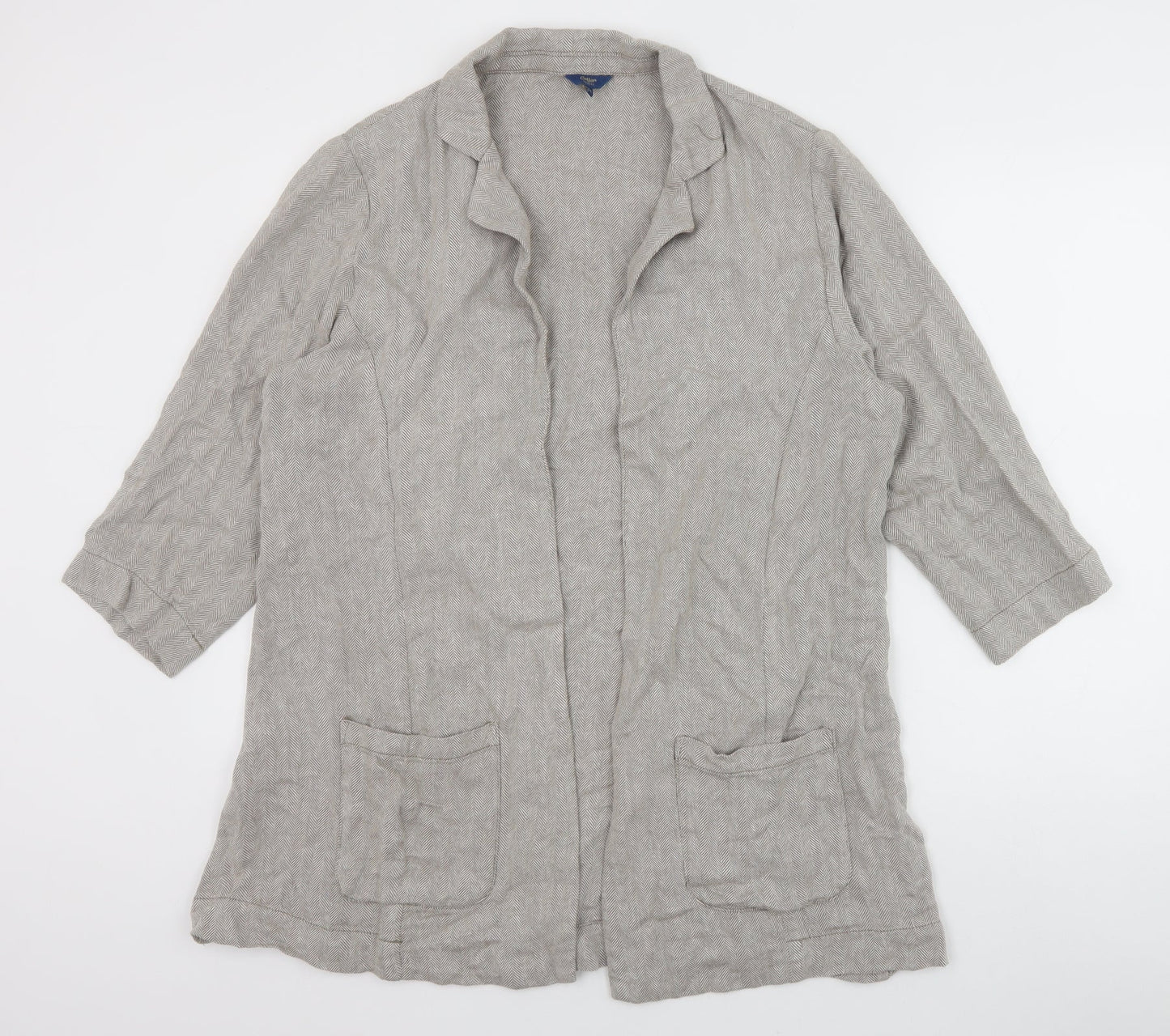 Cotton Traders Womens Beige Jacket Size 14