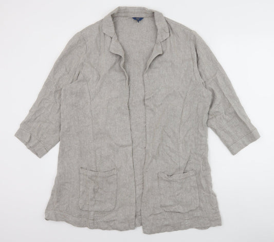 Cotton Traders Womens Beige Jacket Size 14