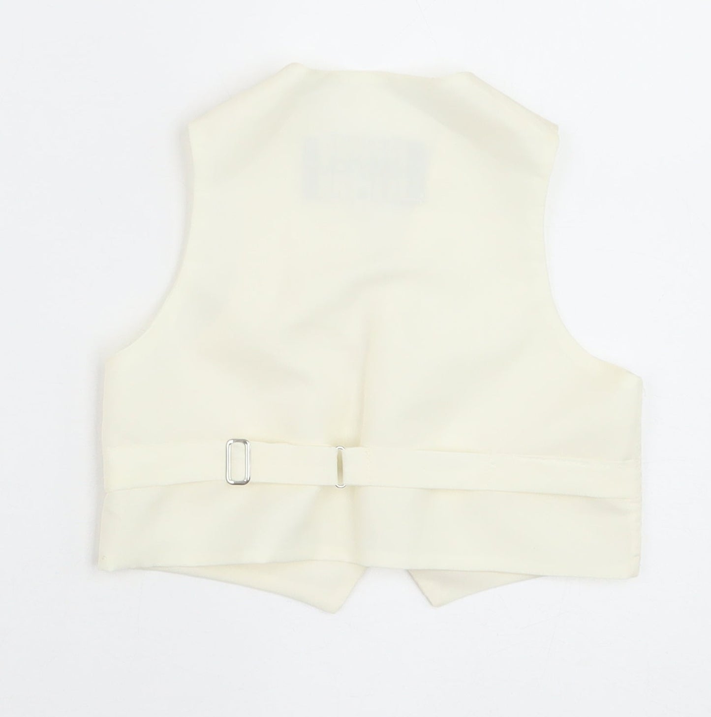 HEIRLOOM Boys Ivory Geometric Jacket Waistcoat Size 2 Years Button