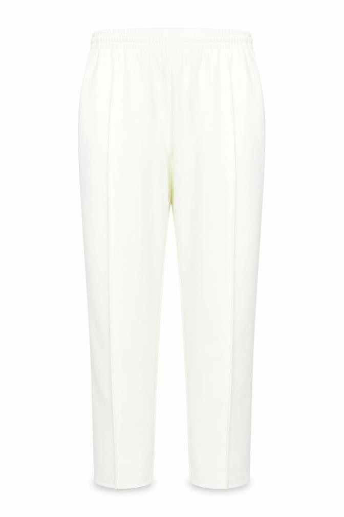Dr Sports Womens Ivory Polyester Jogger Trousers Size 2XL Regular Drawstring