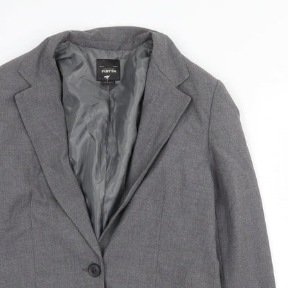 Pull&Bear Mens Grey Jacket Size XS Button