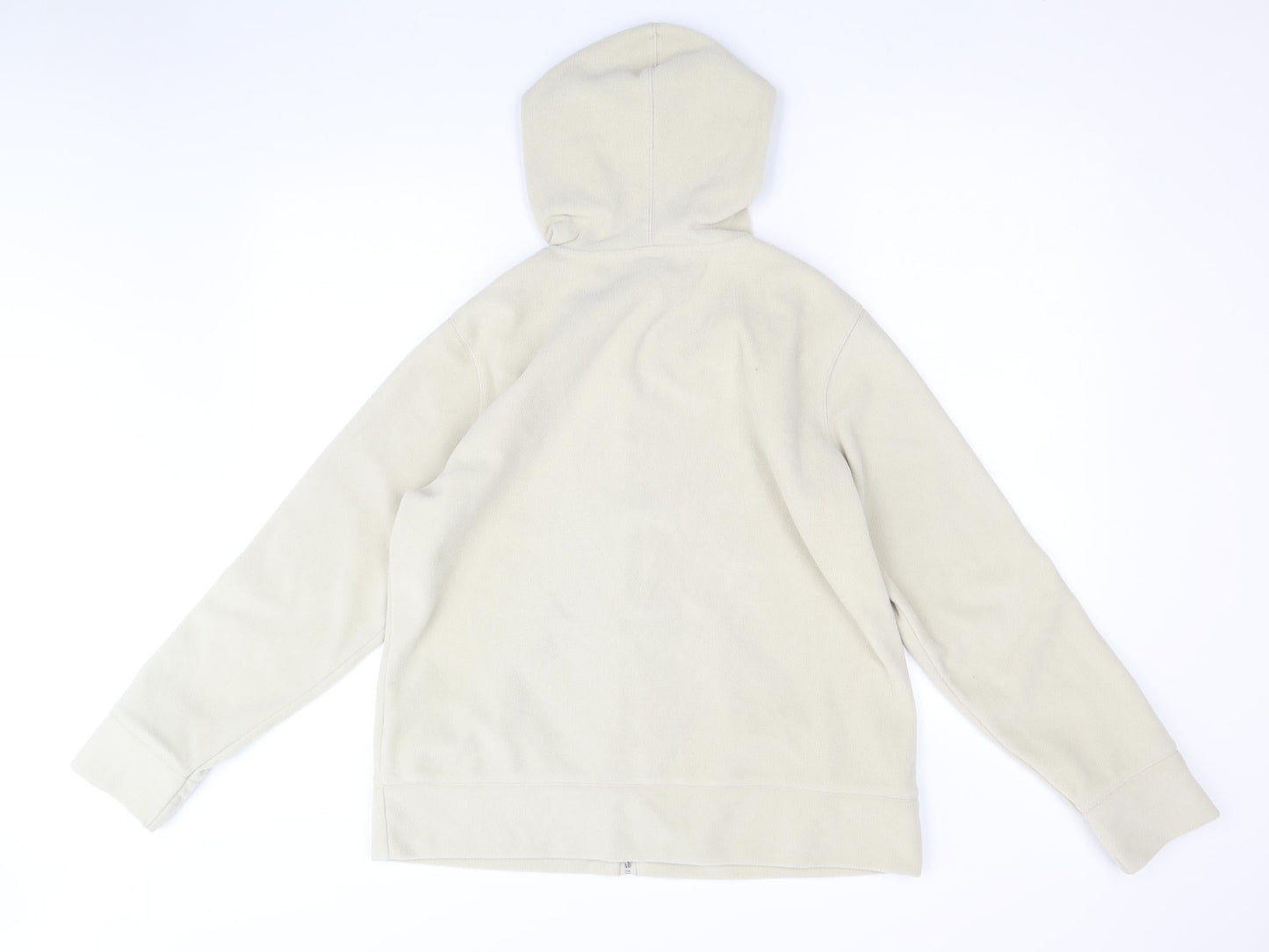 Casual Club Womens Beige Jacket Size 16 Zip