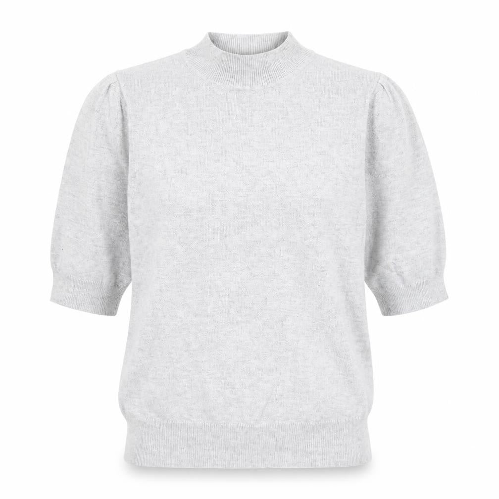 BHS Womens Grey Crew Neck Viscose Pullover Jumper Size 10