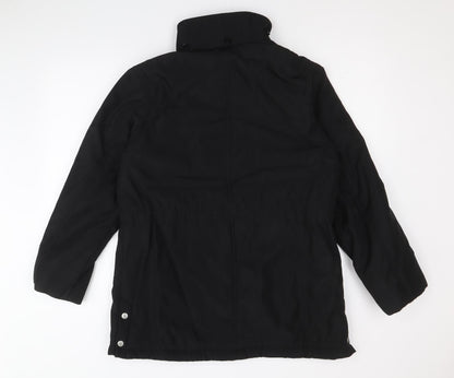 Roman Womens Black Jacket Size M Zip