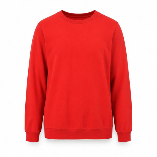 ASOS Womens Red Cotton Pullover Sweatshirt Size XS Pullover