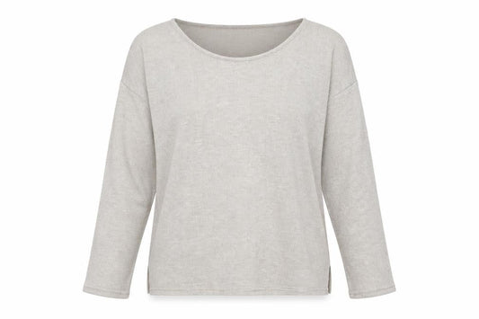 Mango Womens Gold Scoop Neck Viscose Pullover Jumper Size M
