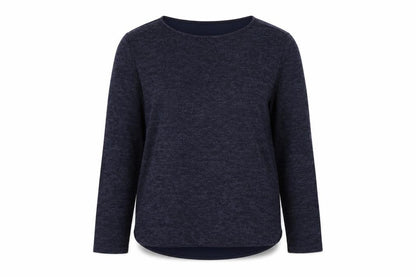 H&M Womens Blue Polyester Pullover Sweatshirt Size M Pullover