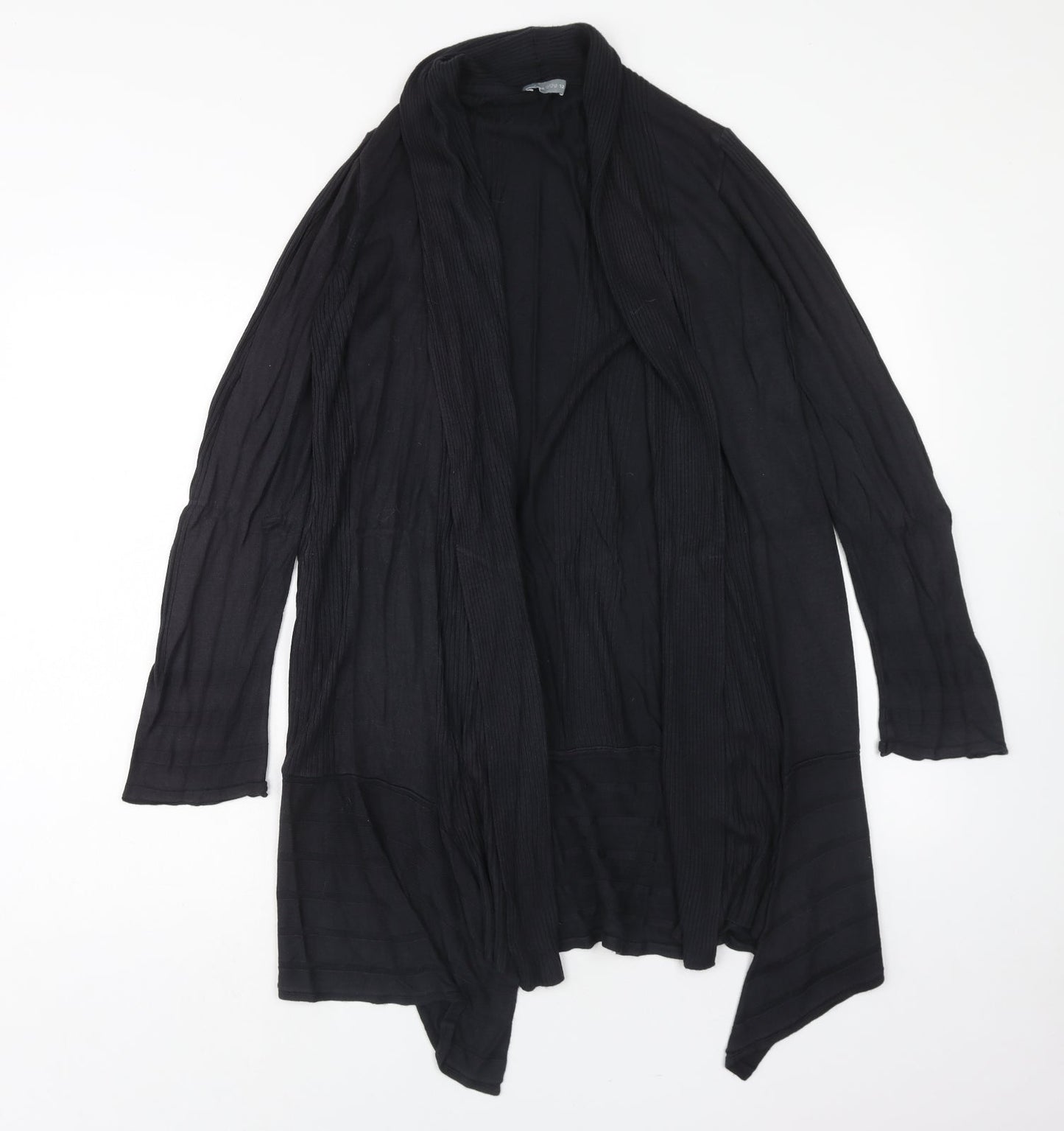 Marks and Spencer Womens Blue V-Neck Acrylic Cardigan Jumper Size 10