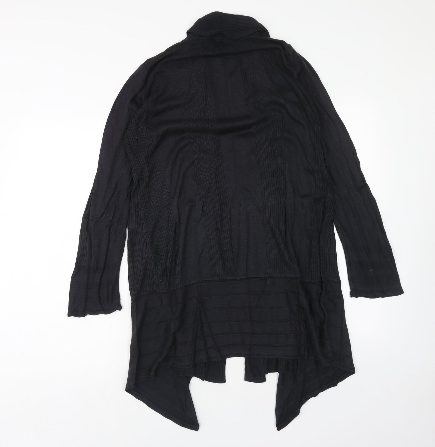Marks and Spencer Womens Blue V-Neck Acrylic Cardigan Jumper Size 10