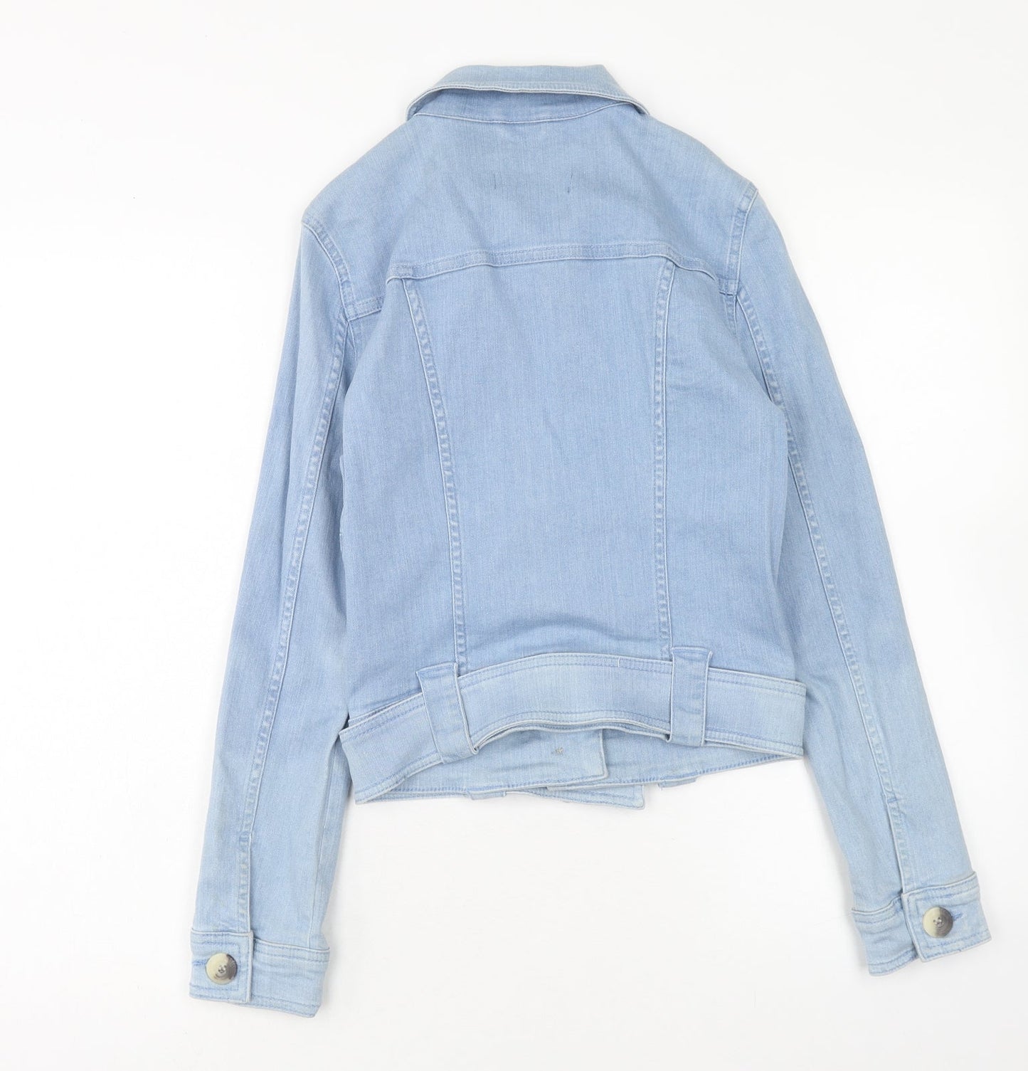 Marks & Spencer Womens Blue Jacket Size 6 Button