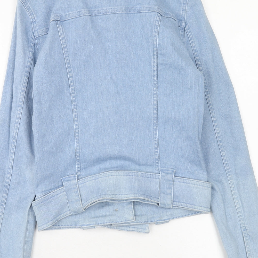 Marks & Spencer Womens Blue Jacket Size 6 Button