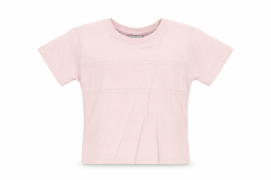 Next Girls Pink Cotton Basic T-Shirt Size 2XS Round Neck Pullover