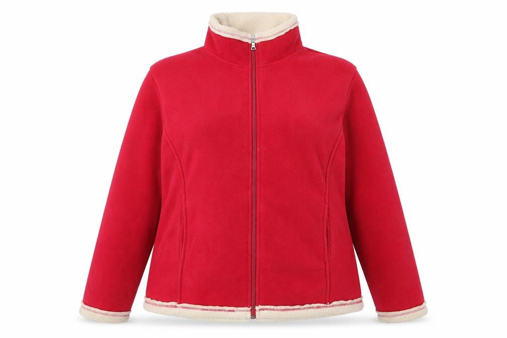 //text.. Womens Pink Jacket Size XL Zip