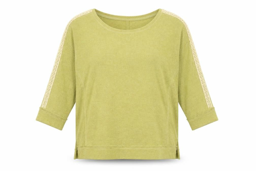 NEXT Womens Yellow Boat Neck Polyester Pullover Jumper Size 14