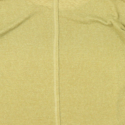 Next Womens Yellow Boat Neck Polyester Pullover Jumper Size 14