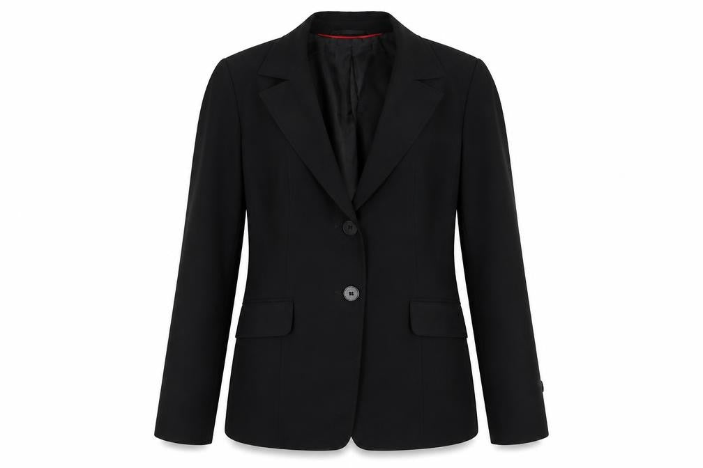 Planet Womens Black Viscose Jacket Blazer Size 10