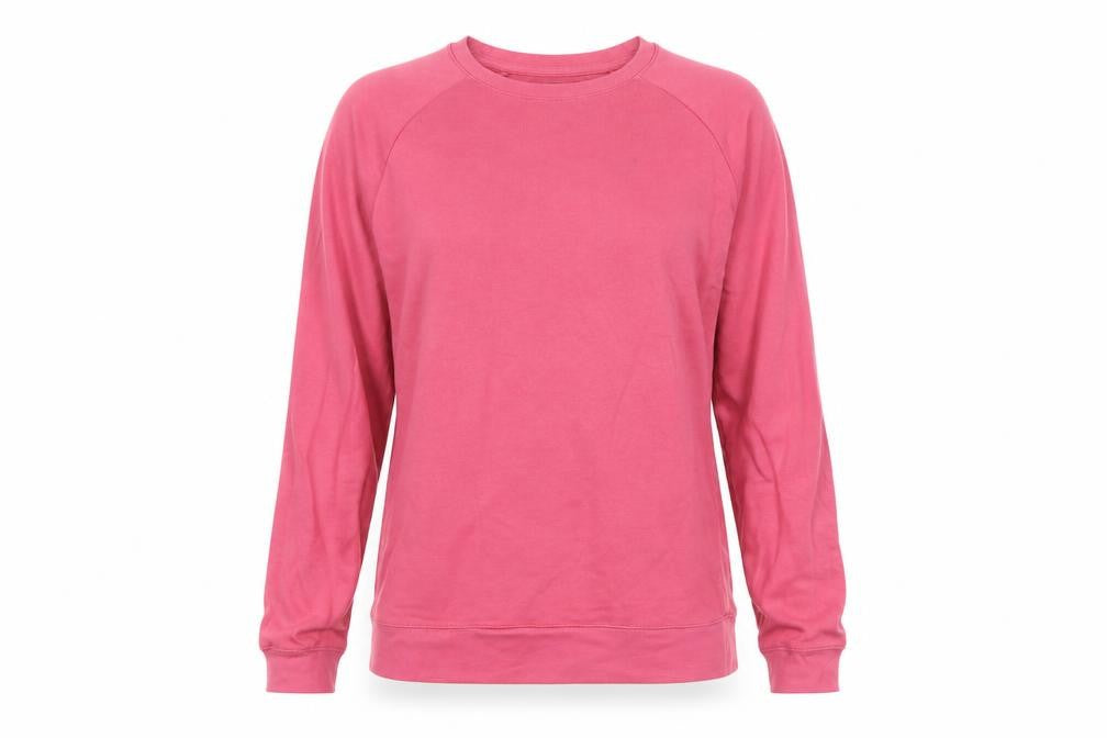 ASOS Womens Pink Cotton Pullover Sweatshirt Size XS Pullover