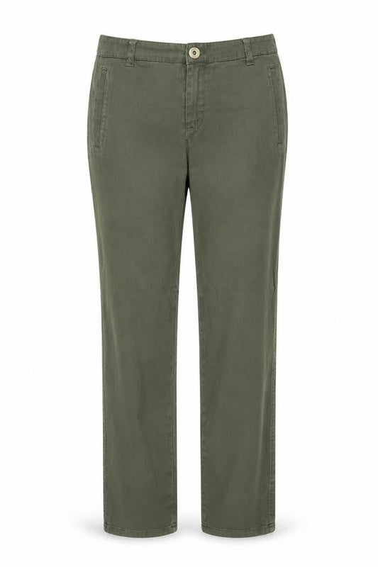 David Jones Womens Green Cotton Skinny Jeans Size 10 L31 in Regular Button