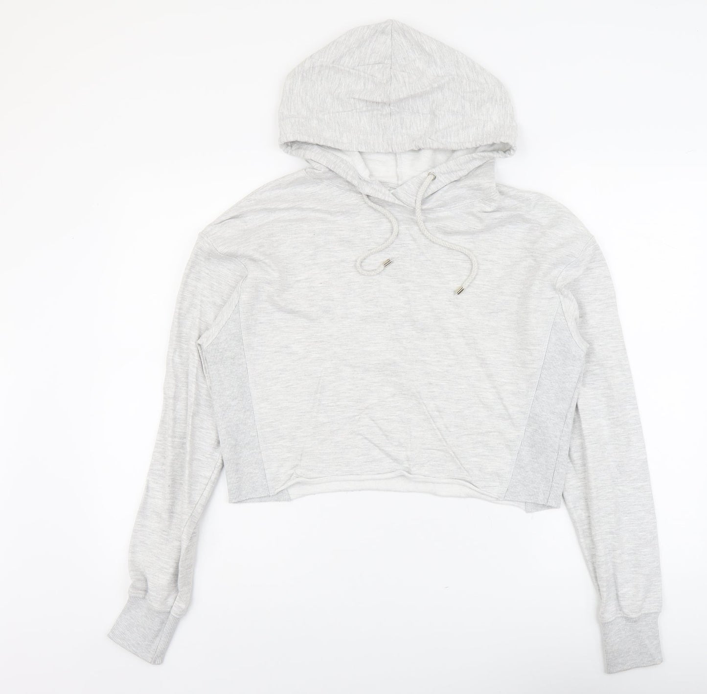 Primark Womens Grey Cotton Pullover Hoodie Size S Pullover