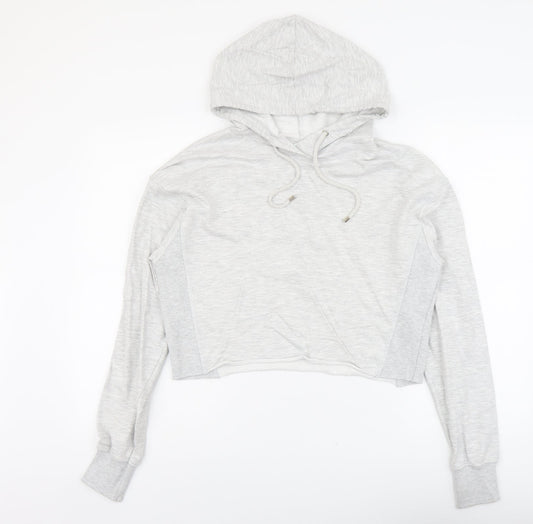 Primark Womens Grey Cotton Pullover Hoodie Size S Pullover