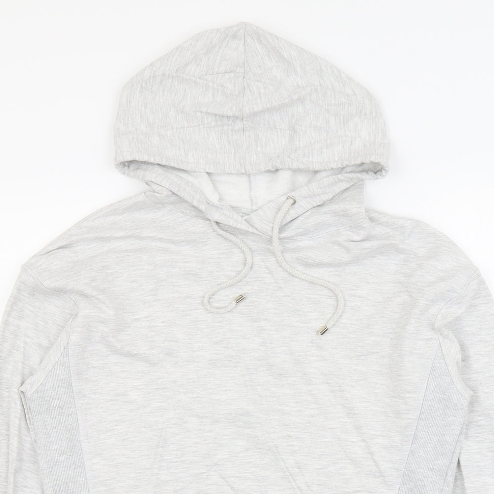 Primark Womens Grey Cotton Pullover Hoodie Size S Pullover