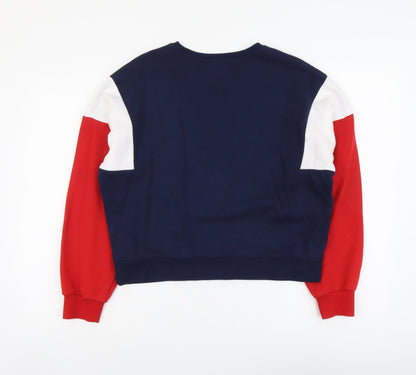 Forever 21 Womens Multicoloured Cotton Pullover Sweatshirt Size S Pullover