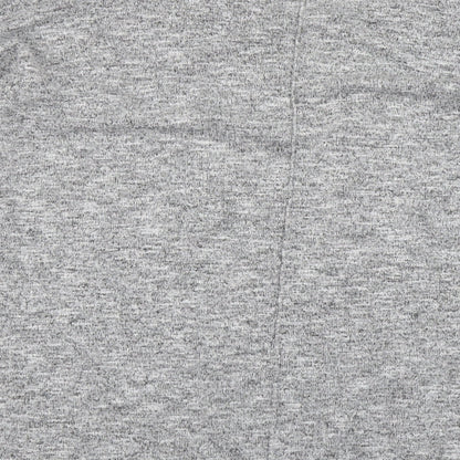 Dunnes Womens Grey V-Neck Polyester Pullover Jumper Size 16