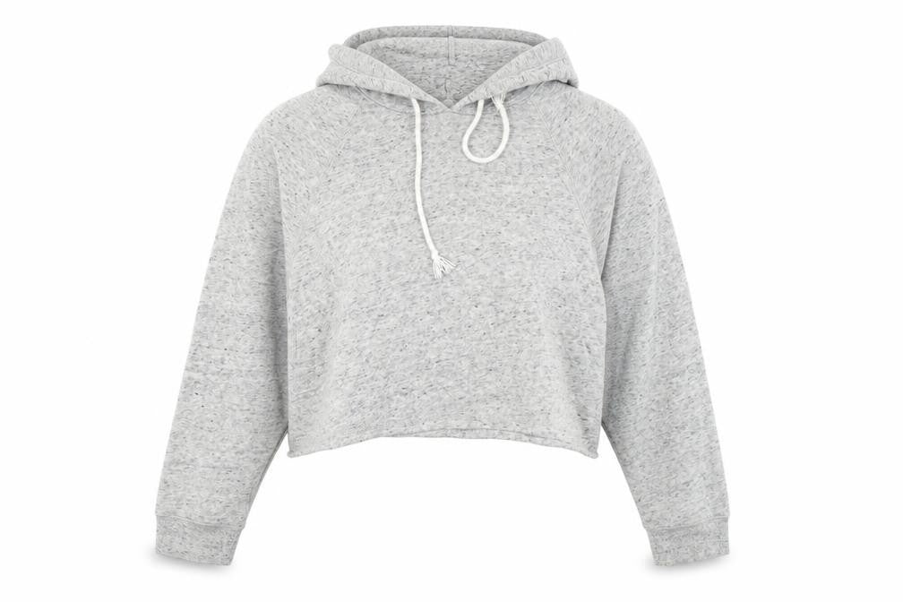 H&M Womens Grey Cotton Pullover Hoodie Size L Pullover