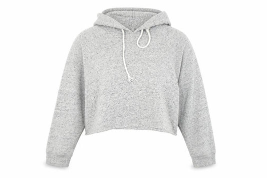 H&M Womens Grey Cotton Pullover Hoodie Size L Pullover