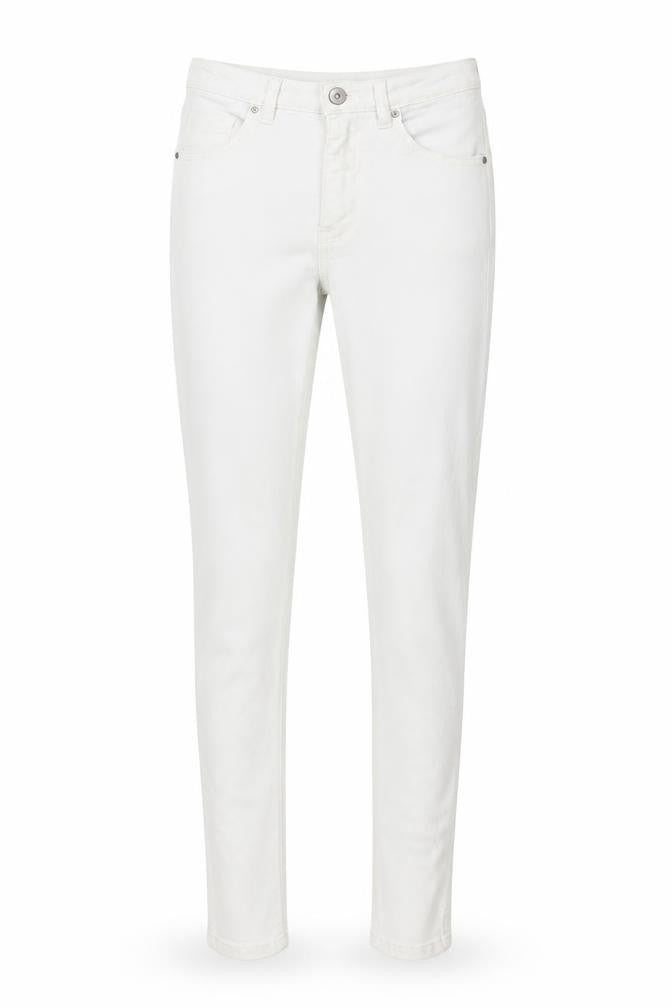 Toxik3 Womens White Cotton Skinny Jeans Size 6 L29 in Regular Button
