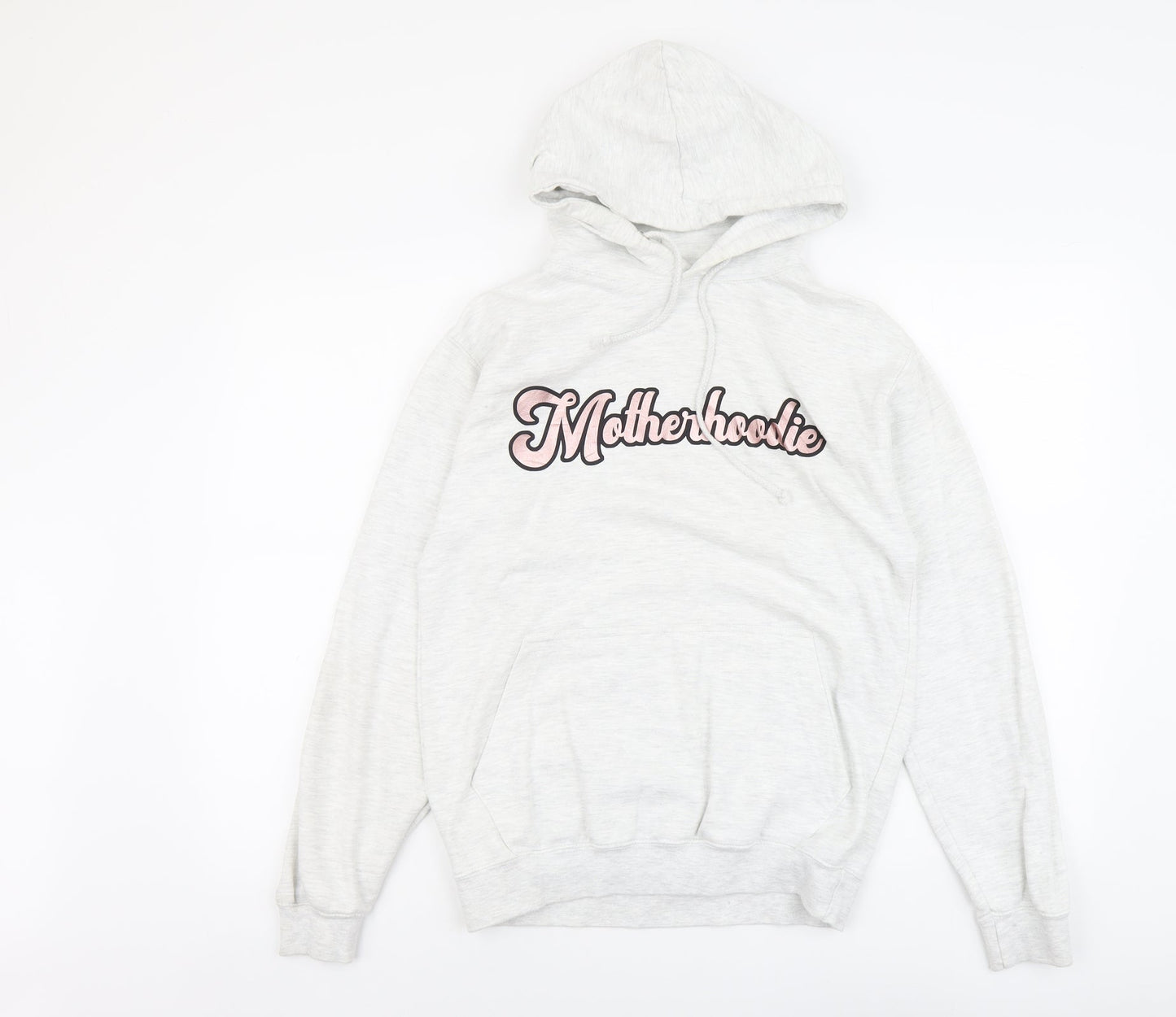Preworn Womens Grey Cotton Pullover Hoodie Size S Pullover