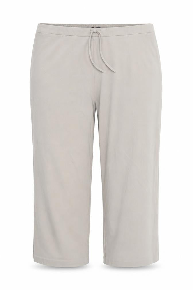 E-vie Womens Beige Polyester Cropped Trousers Size 32 Regular