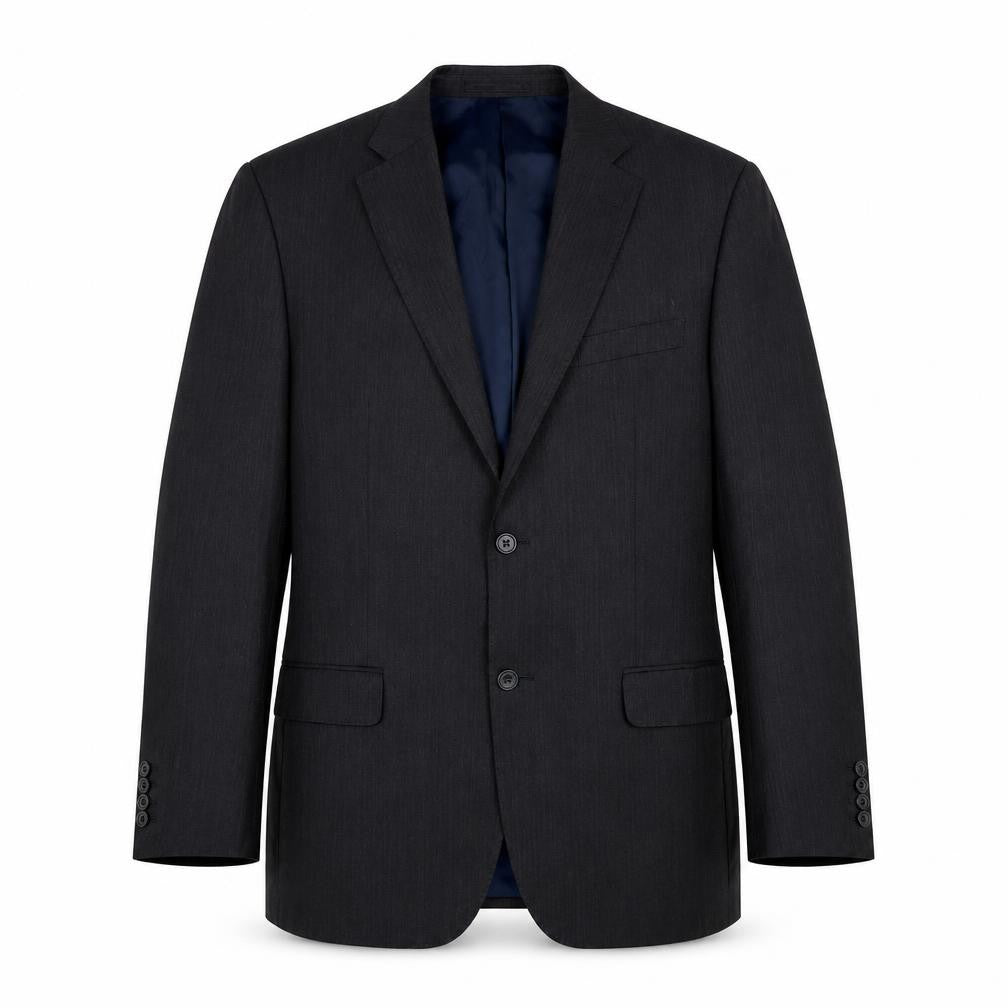 Samuel Windsor Mens Grey Wool Jacket Suit Jacket Size L Regular