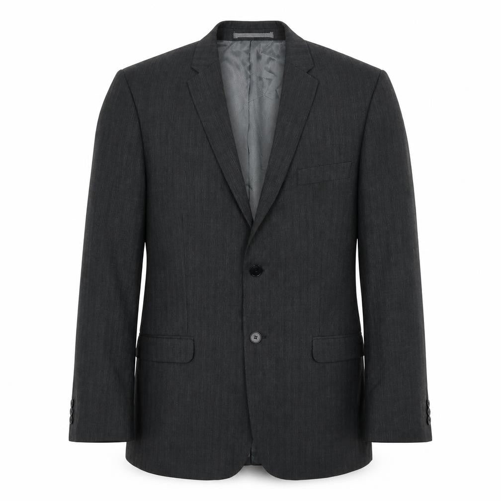 George Mens Grey Polyester Jacket Suit Jacket Size 42 Regular