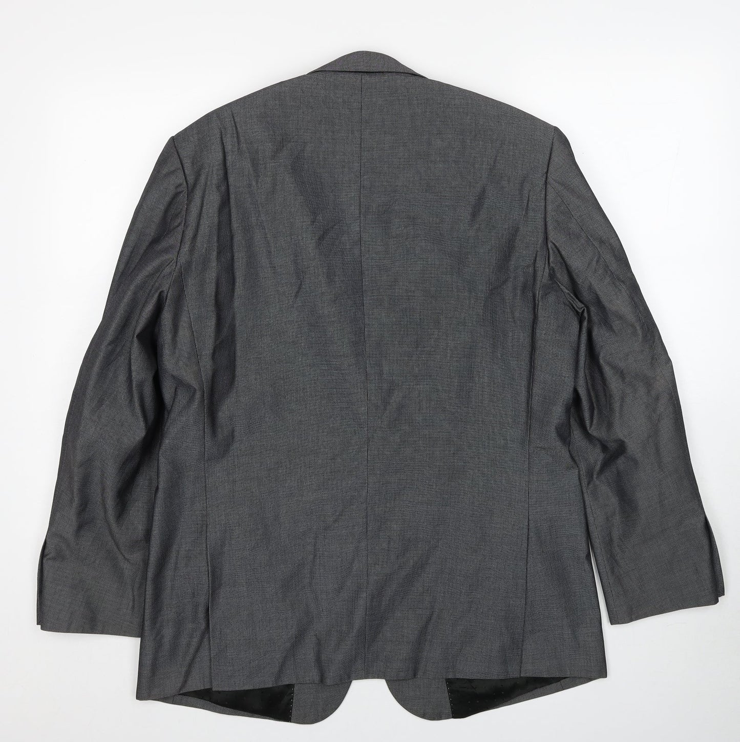 Skopes Mens Grey Polyester Jacket Suit Jacket Size 40 Regular