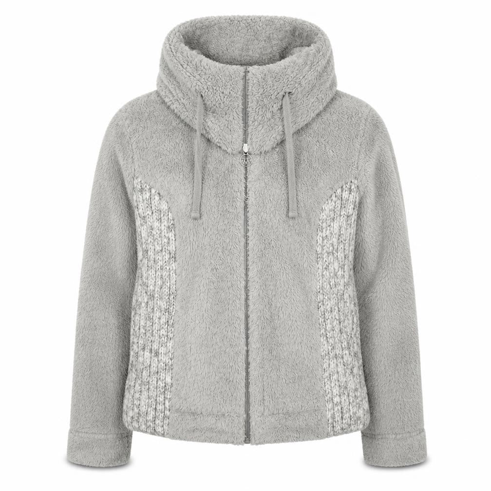 Per Una Womens Grey Polyester Full Zip Sweatshirt Size M Zip