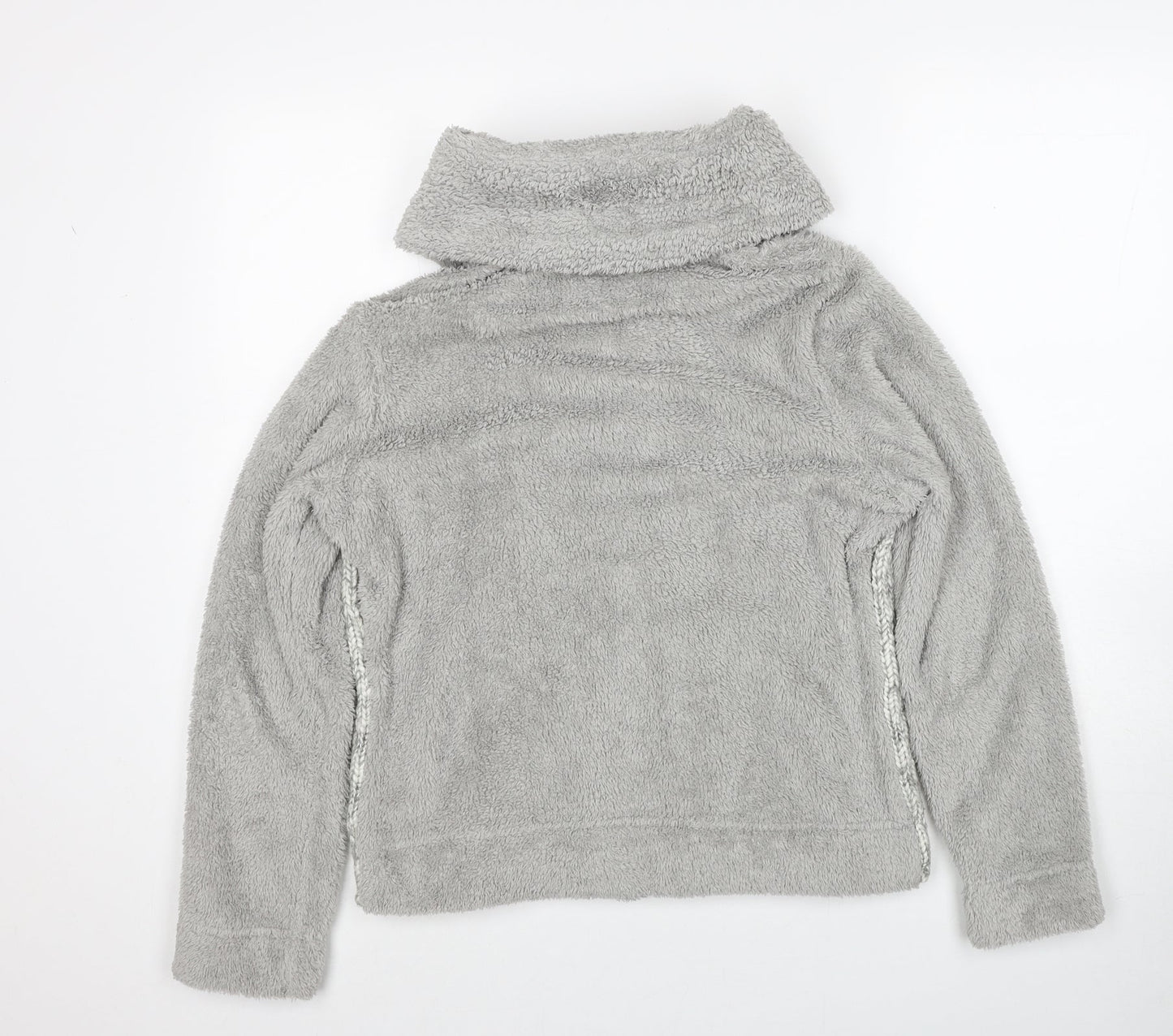 Per Una Womens Grey Polyester Full Zip Sweatshirt Size M Zip