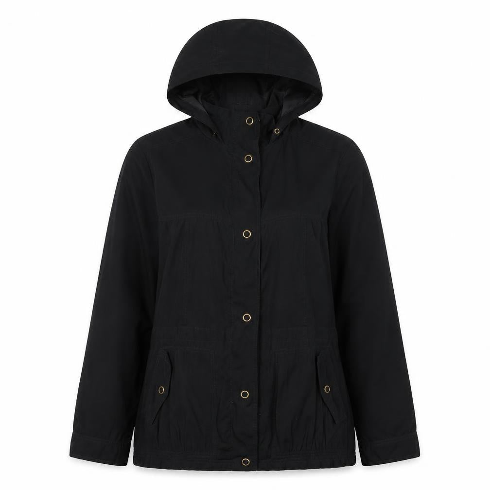 Woolworths Womens Black Jacket Size S Button