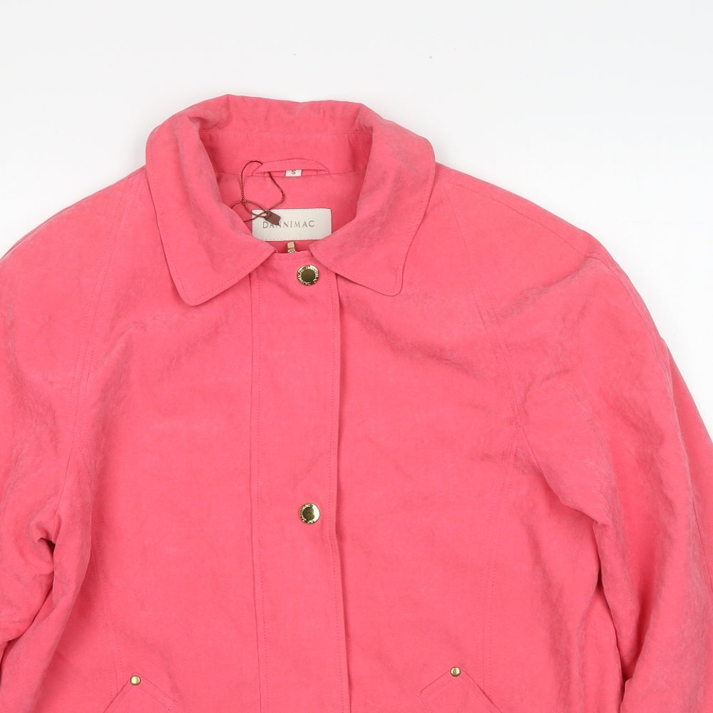 Dannimac Womens Pink Jacket Size S Zip