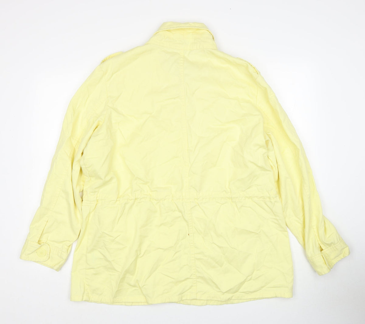 Union Blues Womens Yellow Jacket Size 20 Button
